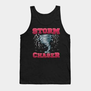 Storm Chaser Severe Weather Tornado Obsessed Tank Top